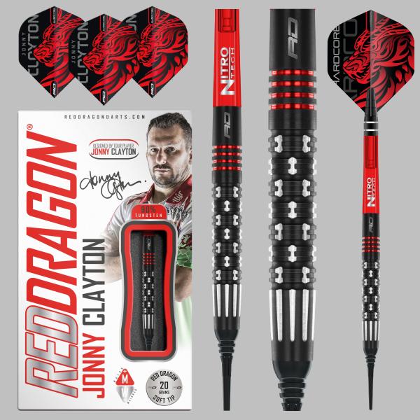 Red Dragon Jonny Clayton Premier League Softdarts Details